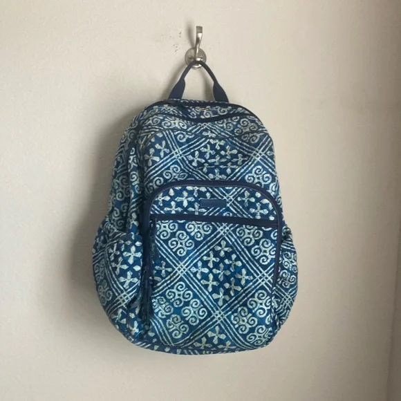 Vera Bradley Leighton Backpack in Cuban Tiles